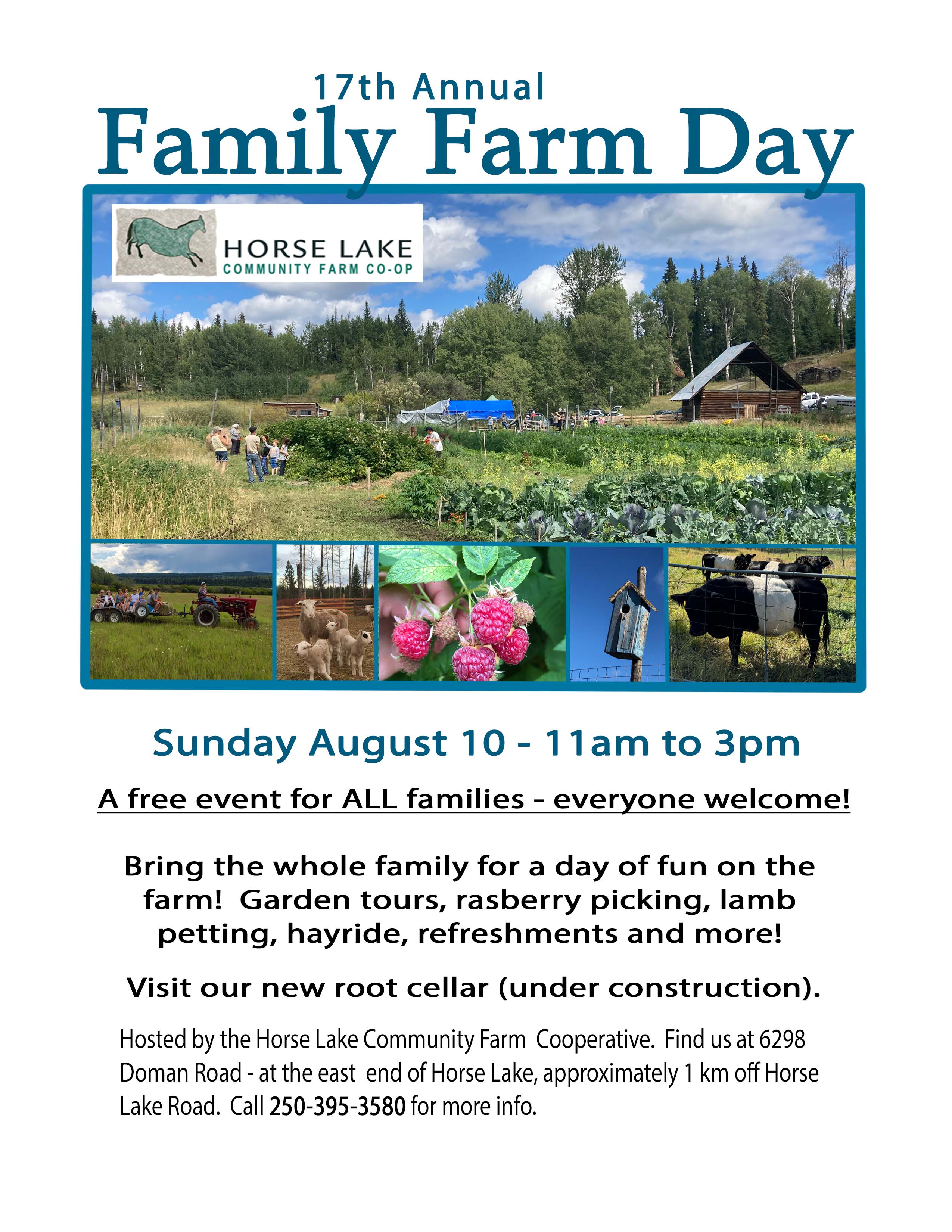 Family Farm Day Poster